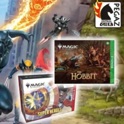 PAKIET Magic the Gathering: The Hobbit: Bundle + Marvel Super Heroes Bundle