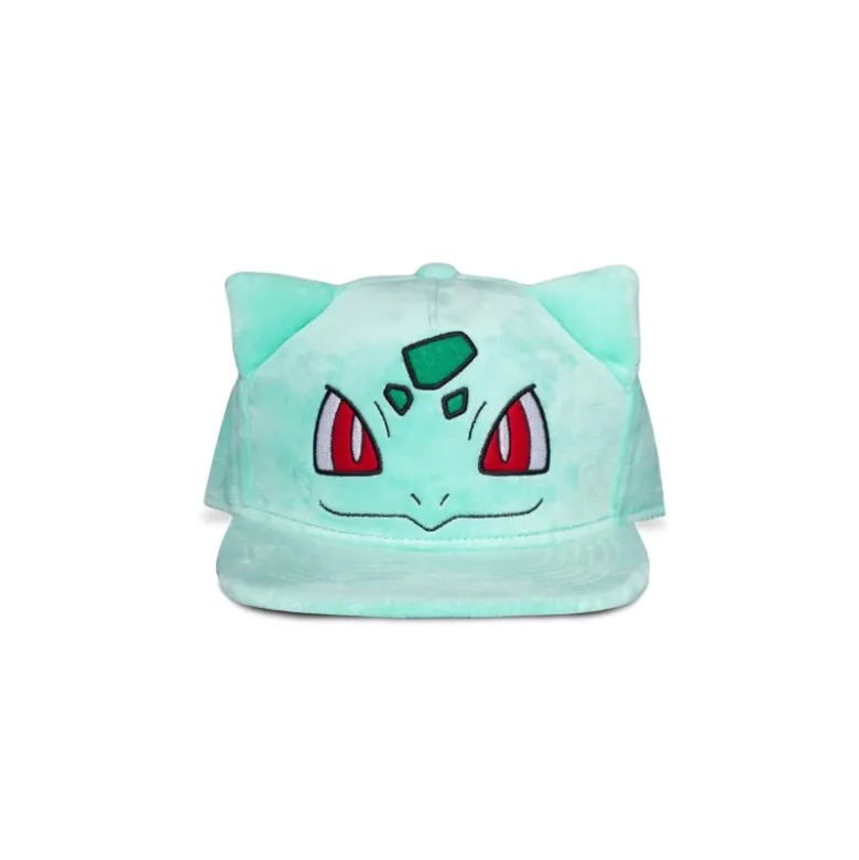 POKEMON - Bulbasaur PLUSH SNAPBACK (Czapka z uszkami) - Oryginalna