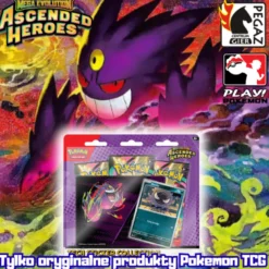 Pokemon TCG: Ascended Heroes - Tech Sticker Collection v Gastly/Mega Gengar