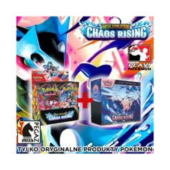Pokemon TCG: Mega Evolution - Chaos Rising - Booster Box +Elite Trainer Box Pakiet Promo