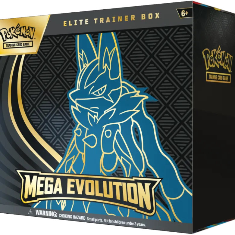 Pokemon TCG: Mega Evolution: Elite Trainer Box Lucario