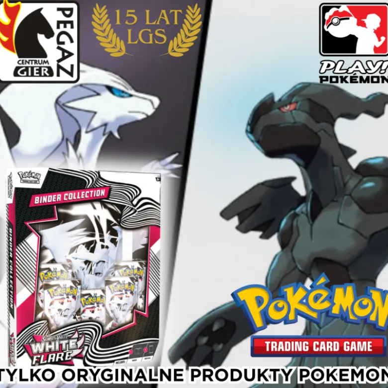 Pokemon TCG: Scarlet & Violet - Black & White -White Flare Binder Collection