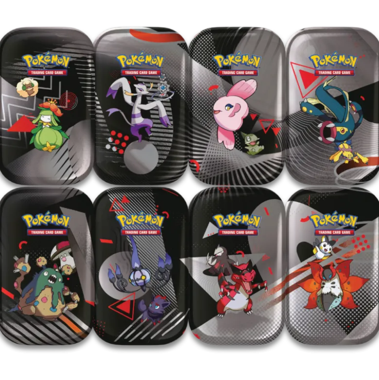 Pokemon TCG: Scarlet & Violet - Black & White -White Flare Mini Tin (1 sztuka)