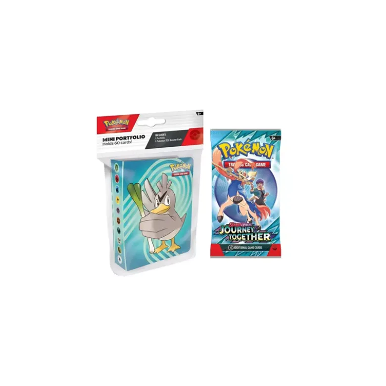 Pokemon TCG: Scarlet & Violet: Journey Together - Mini Portfolio + Booster