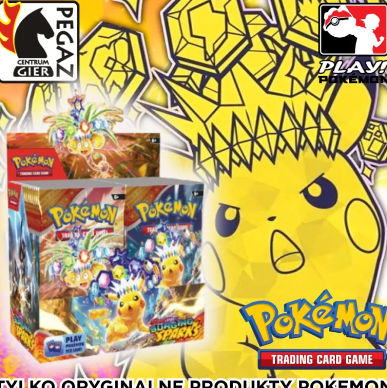 Pokemon TCG: Scarlet & Violet - Surging Sparks - Booster Box (36 boosterów) SEALED