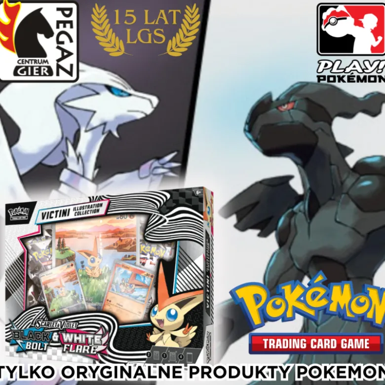 Pokemon TCG: Scarlet & Violet - White Flare & Black Bolt - Unova Victini Illustration Collection