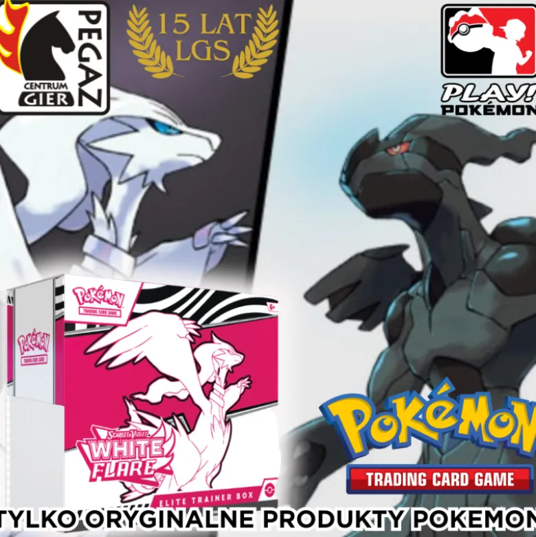 Pokémon TCG: Scarlet & Violet Black & White - White Flare Elite Trainer Box