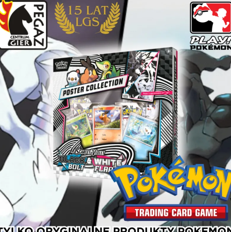 Pokémon TCG: Scarlet & Violet - White Flare & Black Bolt - Unova Poster Collection