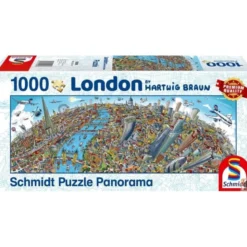 PQ Puzzle 1000 el. HARTWIG BRAUN Londyn (panorama)