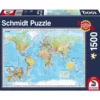 PQ Puzzle 1500 el. Mapa świata