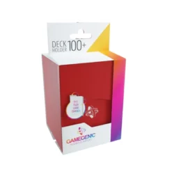 Pudełko Deck Holder 100+ na karty Gamegenic: Czerwona