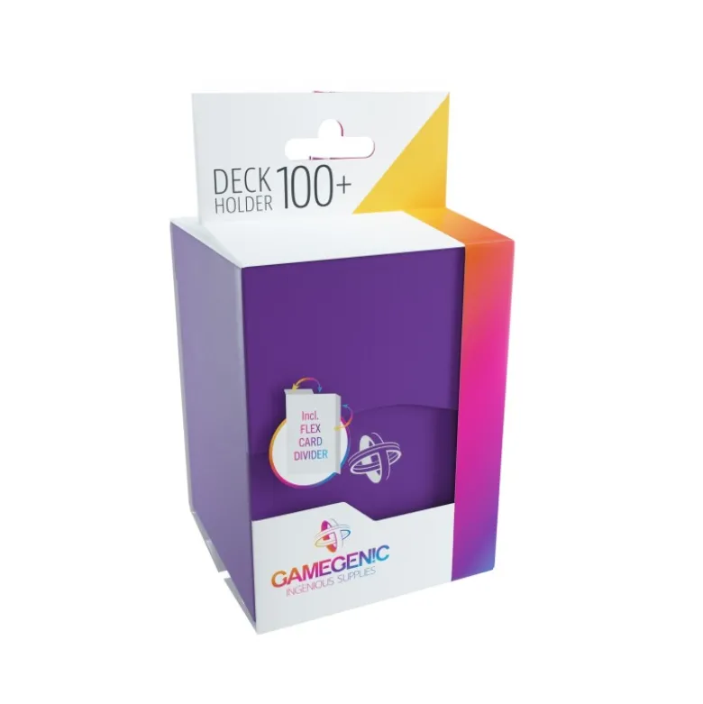 Pudełko Deck Holder 100+ na karty Gamegenic: Purple