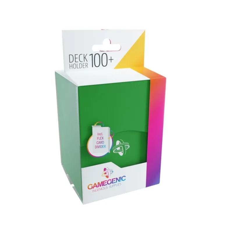 Pudełko Deck Holder 100+ na karty Gamegenic: Green