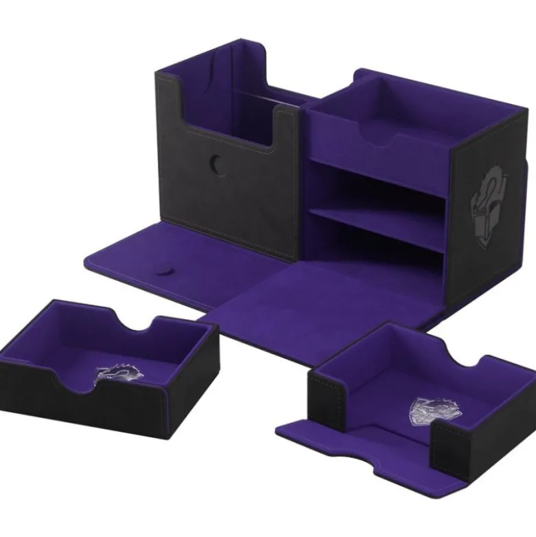 Pudełko Gamegenic: The Academic 133+ XL - Black/Purple