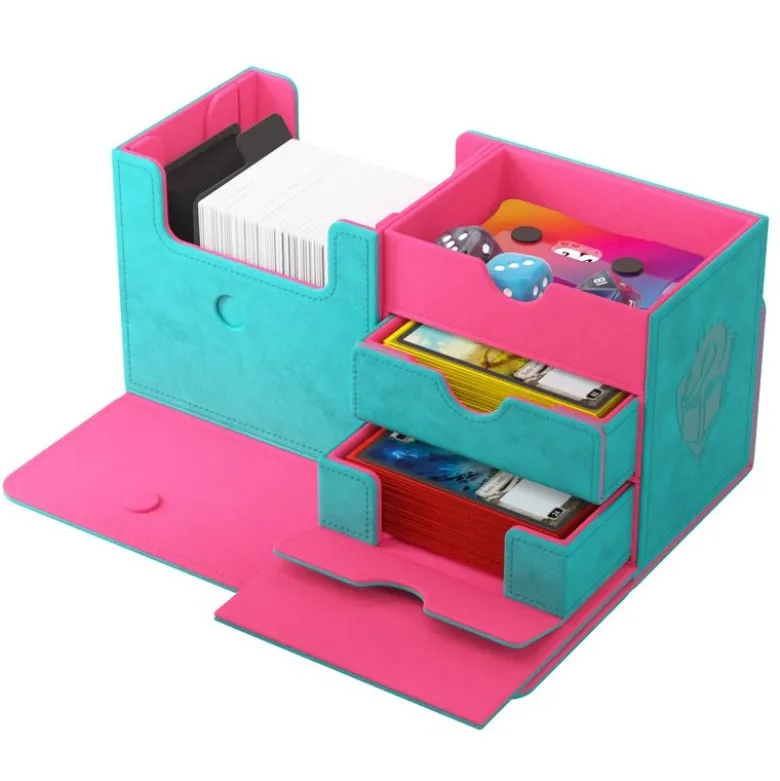 Pudełko Gamegenic: The Academic 133+ XL (Tolarian) - Teal/Pink
