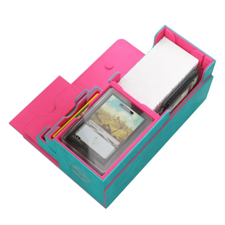 Pudełko Gamegenic: The Academic 133+ XL (Tolarian) - Teal/Pink
