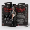 Q Workshop: Tribal Dice Set: Niebiesko-zielono-beżowe