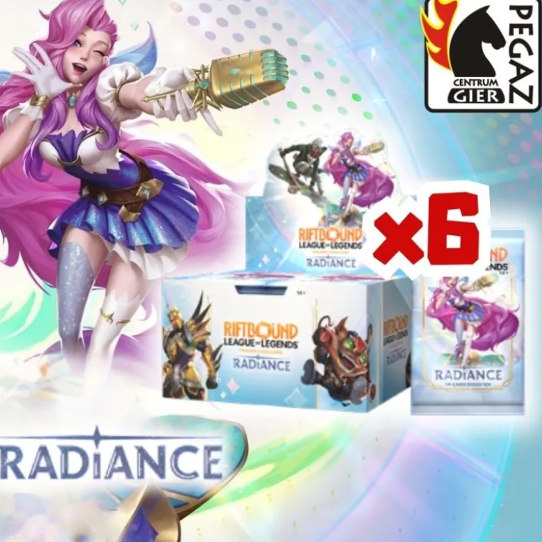 Riftbound: League of Legends TCG Radiance Booster Box Case (Sealed)