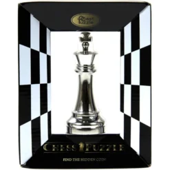 Seria Szachy (Silver) - Łamigłówka Cast King (Król)