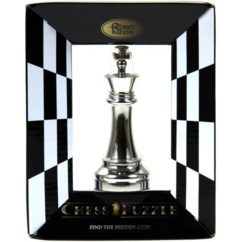 Seria Szachy (Silver) - Łamigłówka Cast King (Król)