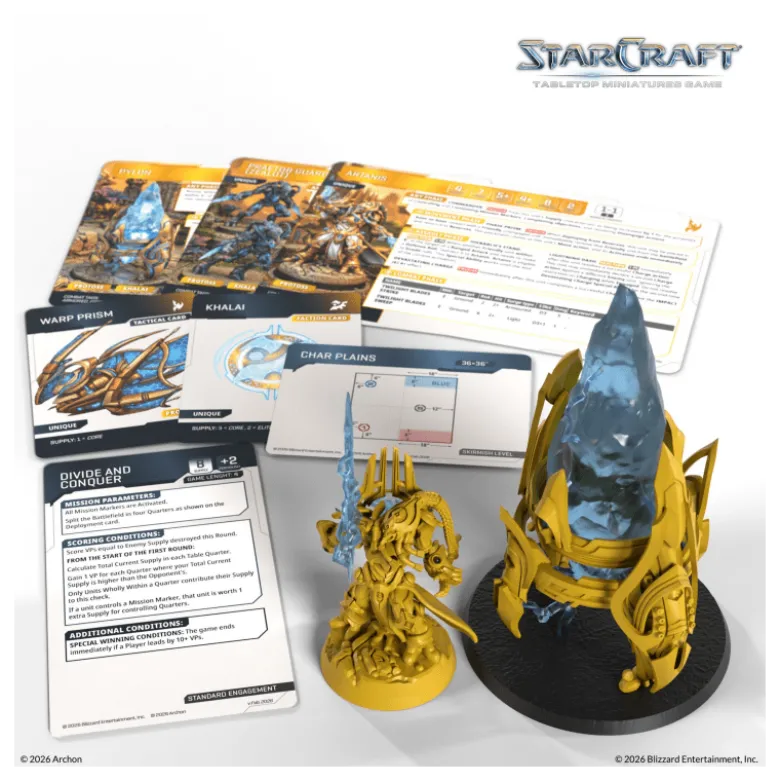 StarCraft- Armia Protoss - Artanis i Pylon