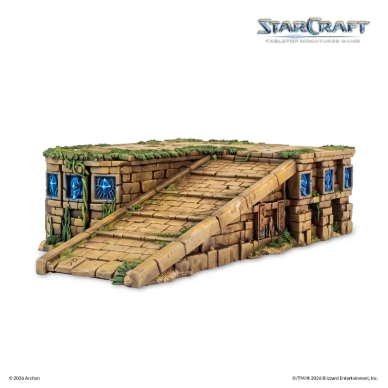 StarCraft- Lost Temple Ramp- Teren