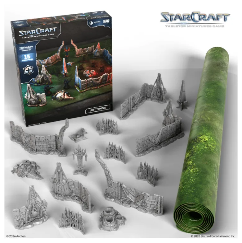 StarCraft- Lost Temple- Teren