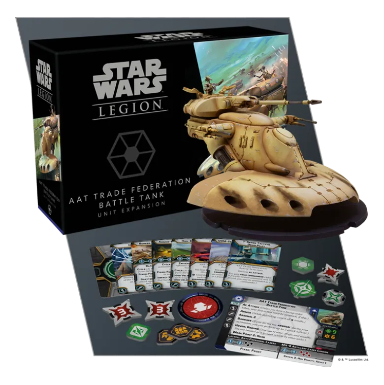 Star Wars: Legion - AAT Trade Federation Battle Tank Unit Expansion