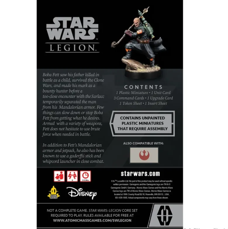 Star Wars Legion: Boba Fett (Daimyo) Operative Expansion