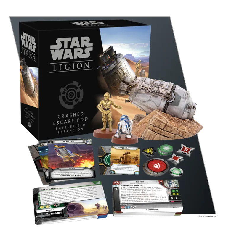 Star Wars: Legion - Crashed Escape Pod Battlefield Expansion