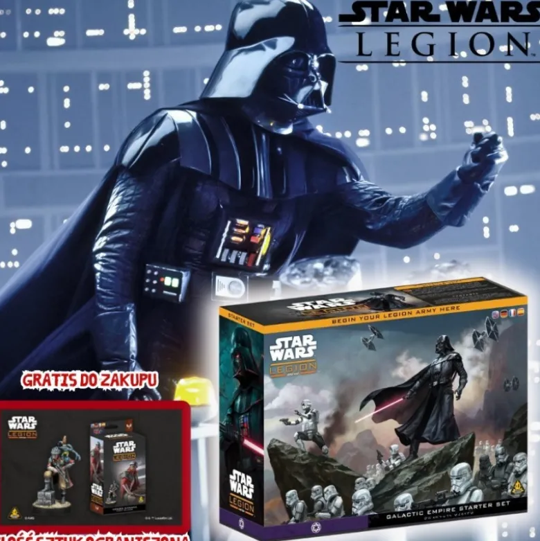 Star Wars Legion 2.0: Galactic Empire Starter Set +HONDO figurka