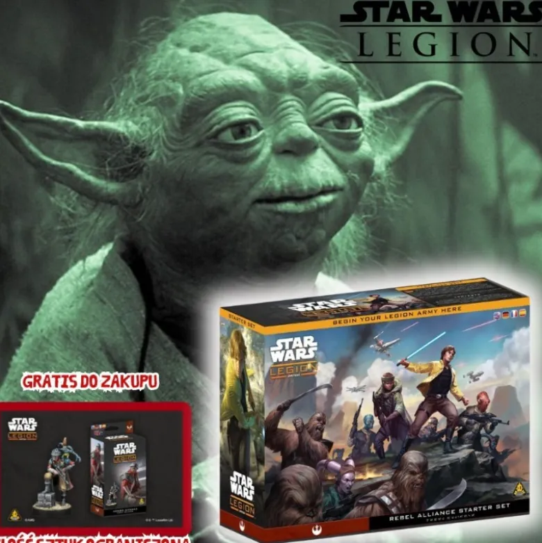 Star Wars: Legion 2.0 - Rebel Alliance Starter Set +HONDO promo