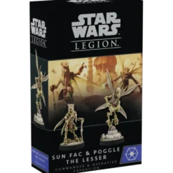Star Wars Legion: Sun Fac and Poggle the Lesser - Commander and Operative Expansion