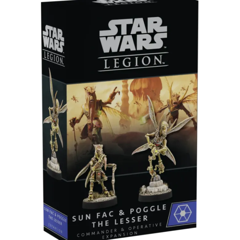 Star Wars Legion: Sun Fac and Poggle the Lesser - Commander and Operative Expansion