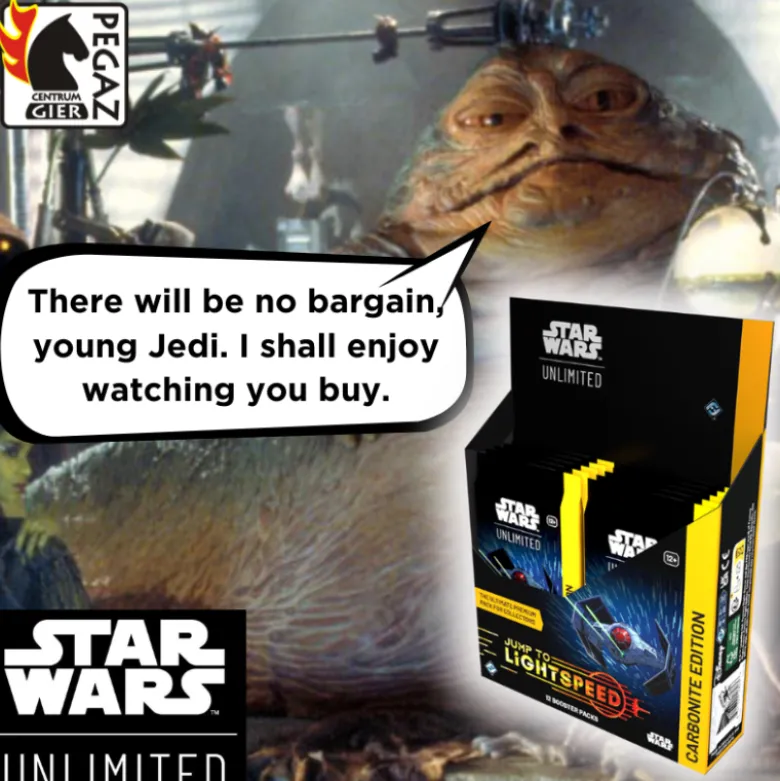 Star Wars: Unlimited Card Game - Jump to Lightspeed - Carbonite Booster Box