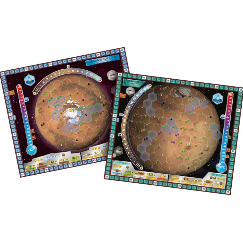 Terraformacja Marsa: Amazonis i Vastitas