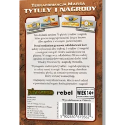 Terraformacja Marsa: Tytuły i nagrody