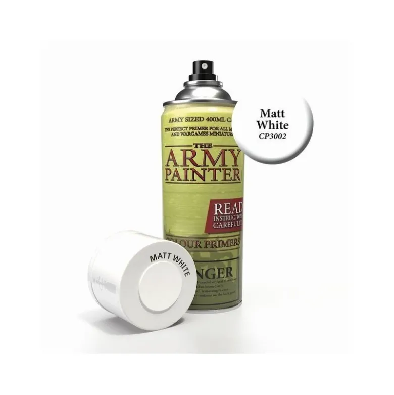 The Army Painter: Colour Primer - Matt White (Spray Biały)