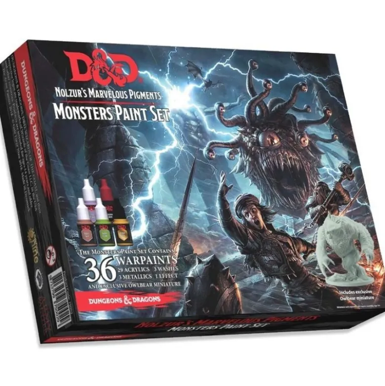 The Army Painter: Dungeons & Dragons Nolzur's Marvelous Pigments - Monsters Paint Set