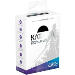 Ultimate Guard Katana Sleeves - Standard Size Black