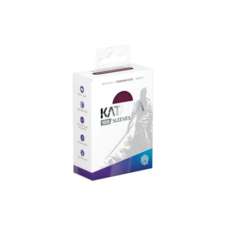 Ultimate Guard Katana Sleeves - Standard Size Plum