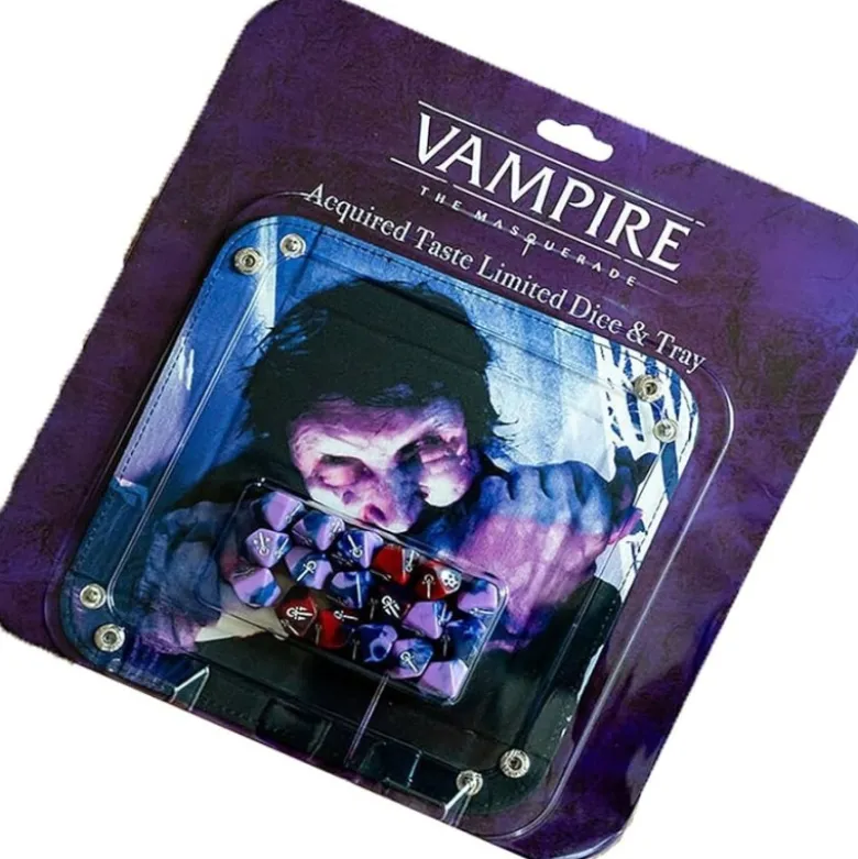 Wampira: Maskarada Acquired Taste Limited Dice & Tray