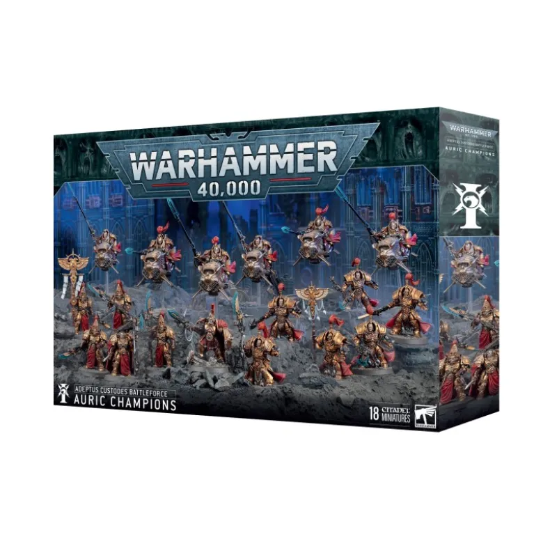 Warhammer 40.000 ADEPTUS CUSTODES BATTLEFORCE: AURIC CHAMPIONS
