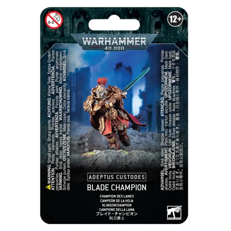 Warhammer 40.000 ADEPTUS CUSTODES Blade Champion