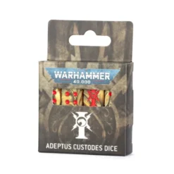 Warhammer 40.000 ADEPTUS CUSTODES DICE SET