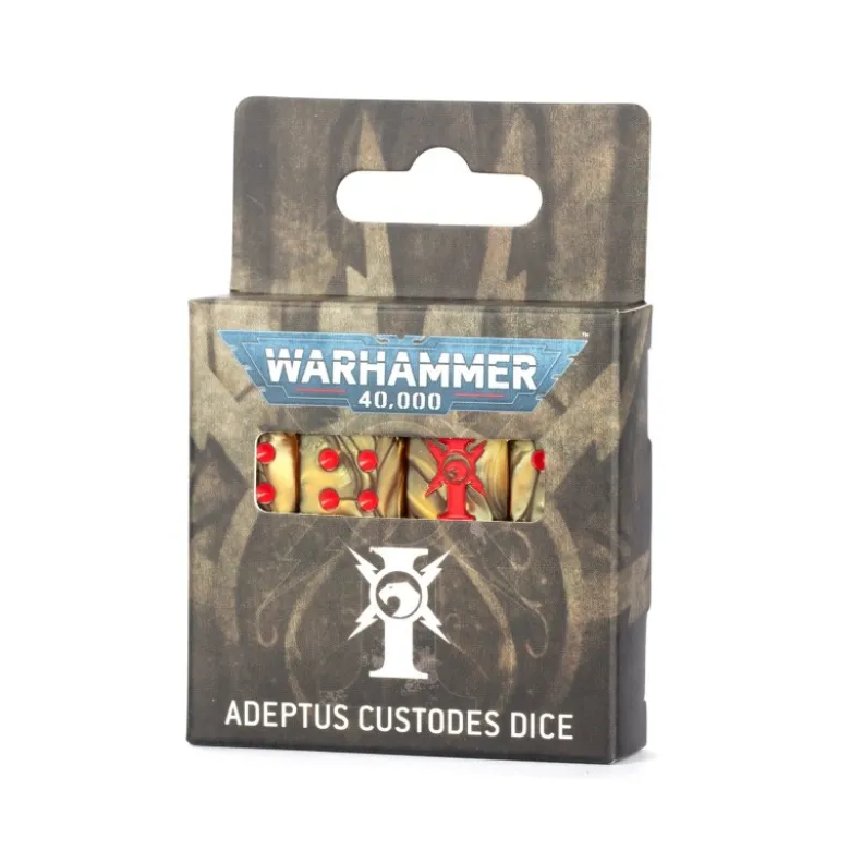Warhammer 40.000 ADEPTUS CUSTODES DICE SET