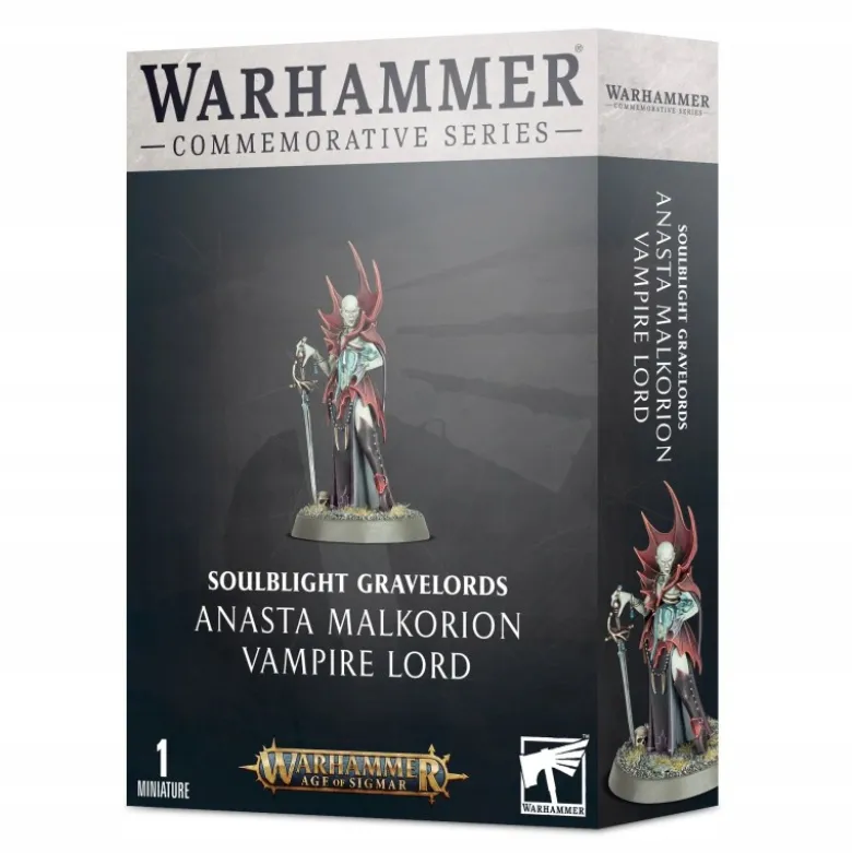 Warhammer Age of Sigmar: Anasta Malkorion Vampire Lord