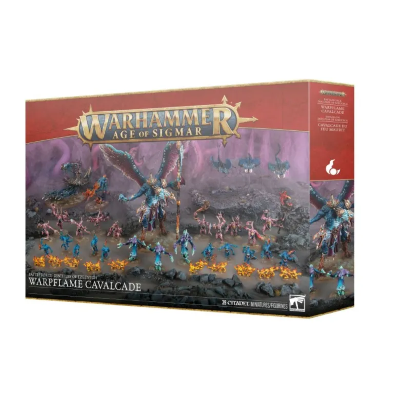 Warhammer Age of Sigmar Battleforce: Disciples of Tzeentch: Warpflame Cavalcade