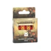 Warhammer Age of Sigmar Blades of Khorne Dice