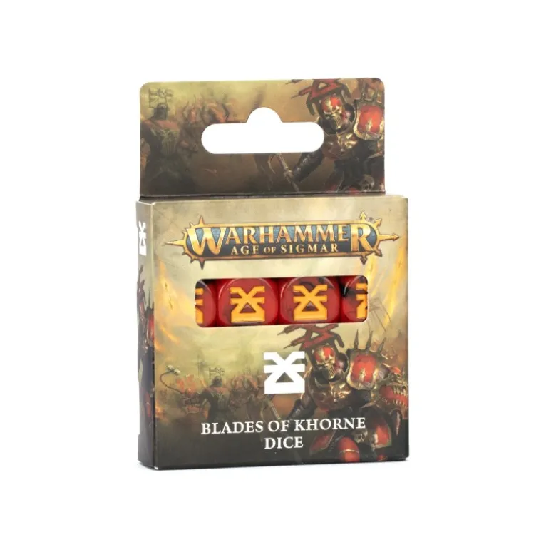 Warhammer Age of Sigmar Blades of Khorne Dice